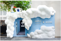 Lavazza×Moschino联名启动，全国门店玩转“云端咖啡派对”